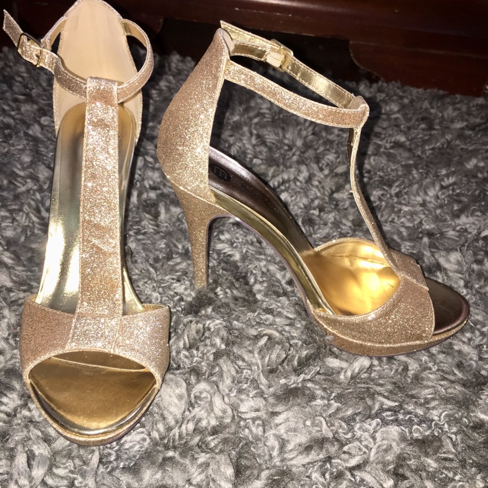 Glitter heels